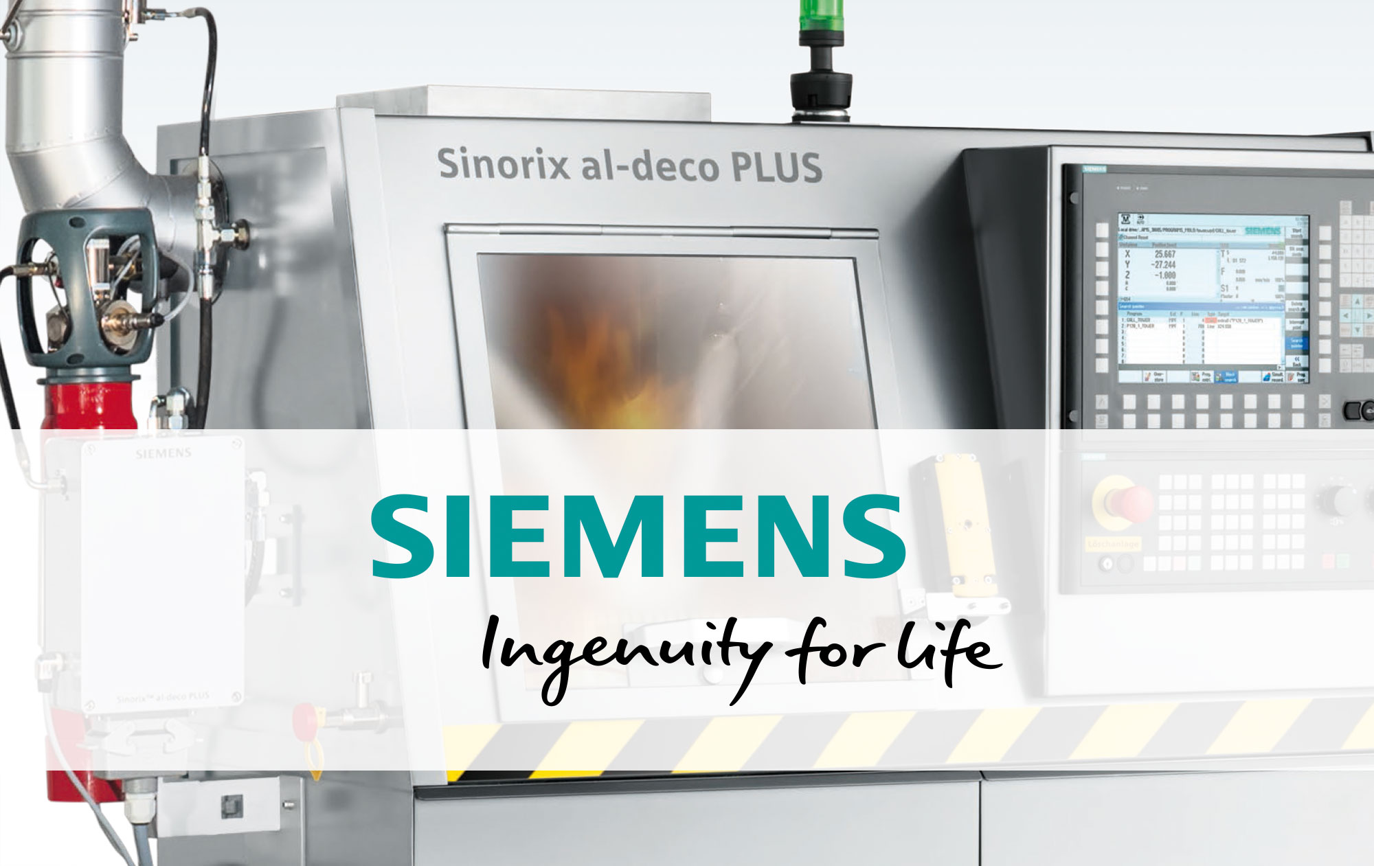 Zertifizierter Partner von Siemens für Beratung, Verkauf, Installation, Wartung und Prüfung des Sinorix™ al-deco Löschsystem